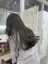 ルオラ(Luora) ブリーチなしダブルカラー オリーブグレー