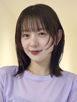 アイトーキョーエス 渋谷(AI TOKYO S) レイヤーボブ/オリーブベージュ/結べるボブ