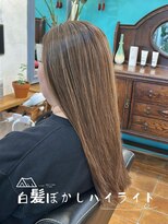 ラッフィスリール(Raffee Sourire)&nbsp;白髪ぼかしハイライト