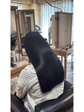フリックヘアサロン 梅田茶屋町2号店(FLICK HAIR SALON) ロング/艶カラー/髪質改善/透明感ヘア