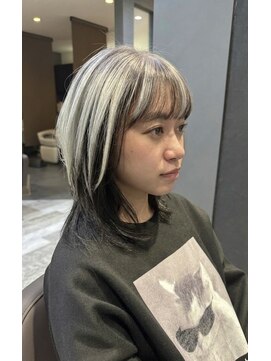 リオリス ヘア サロン(Rioris hair salon) 【石川】コントラスト/ホワイト/アンブレラ