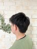 【メンズ限定★新規】カット＋眉カット＋クイック炭酸ミントスパ￥6100