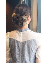 花鳥風月 デザインシニヨンアレンジ