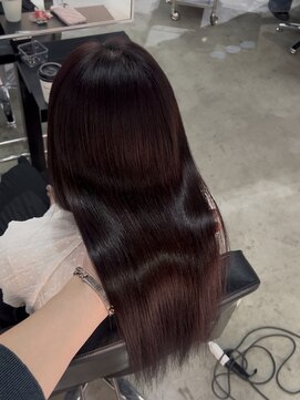 ザシェノンウメダ(THA CHAINON UMEDA) イメチェン/ピンクベージュ/アンブレラカラー/前髪/大阪梅田