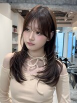 アビー(ABBEY3) フェイスレイヤー顔周りレイヤー韓国レイヤー小顔レイヤー