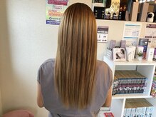 ヘアー バックス(HAIR BAX)の雰囲気（ダメージ毛を縮毛矯正でストレートに）
