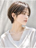 大人ショート/ショートボブ/ハンサムショート/くびれショート