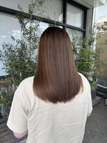 リールヘアー 大野城店(rire hair) 髪質改善ストレートで叶うツヤ美髪ロング