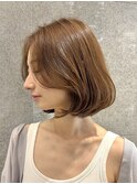 ☆海外風レイヤーショートボブくびれラフカット原宿30代40代