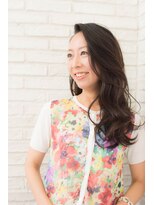 リノ ヘアー デザイン 河原町三条(Lino Hair Design)&nbsp;40代のロングはツヤ感とまとまりが大切【河原町三条】