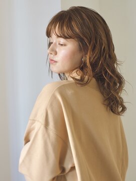 カラル(CARAL) 【CARAL】ミディアムゆるウルフレイヤー