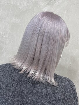 サロンドミルク 溝の口店(salon de MiLK) ホワイトブロンド