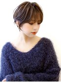 20代30代40代50代大人かわいい束感ショート