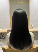 高濃度水素トリートメントミネコラ×ロング×ナチュラルブラック