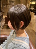 似合わせショートボブ　