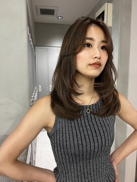 サイン 表参道(SIGN) インナーカラーハイライトカラーレイヤーカット