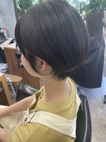 シェル 吉祥寺(shell)&nbsp;グレージュカラー/ボブウルフ/黒髪/ココアベージュ