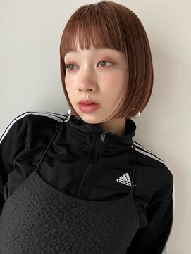 ネオリーブ クーロ(Neolive curro) 切りっぱなしボブで垢抜け◎