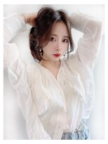 ボヌール 銀座並木通り店(Bonheur)&nbsp;［stylist芹原］可愛い顔周りデザイン×レイヤー【銀座有楽町】