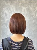 切りっぱなしボブ