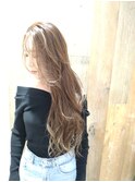 スーパーロング×ハイトーンカラー