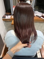 フォルテ ガーデン ヒルズ 静岡店(FORTE GARDEN HILLS)&nbsp;ピンクカラー/髪質改善/ストレート