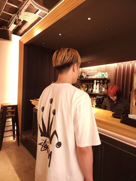 ブロック ジャポン(bloc japon) ハイトーンの刈り上げスタイル