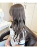 サラサラ続く♪セルフケアアイテム付き＋透明感ブリーチなしダブルケアカラー