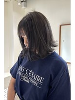 ニール 名古屋 伏見 丸の内(NEELU)&nbsp;【Neelu_rie】ぱつっとグレージュ