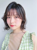 ホフ 大阪心斎橋店(F.O.F) ブリーチグレージュベージュショートボブショートレイヤー学割