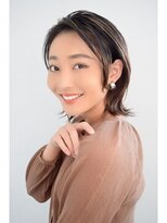 ニスル 町田店(NISURU)&nbsp;似合わせカット/大人ガーリー/ダークアッシュ/着物/町田/町田駅