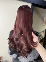 エイミー(Aimee)&nbsp;Aimee 町田　チェリーブラウン×ウェーブヘア