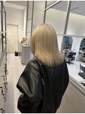 white blond