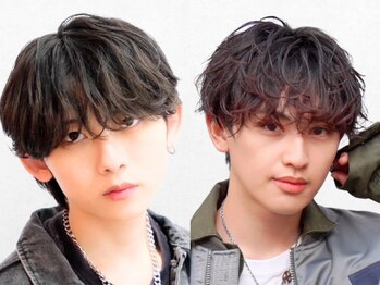 ビカムメンズヘアー 栄店(become men's hair)の写真/【栄/矢場町】メンズ特化サロンならではの高技術!フェザーパーマ/ツイストスパイラルパーマでお洒落Styleに