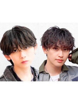 【栄/矢場町】メンズ特化サロンならではの高技術!フェザーパーマ/ツイストスパイラルパーマでお洒落Styleに