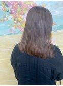 シンプルストレート[ショコラブラウン/ブラウンベージュ/艶髪]