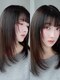 ソイクフ 四条大宮店(SOY-KUFU)の写真/【京都/四条大宮】真っ直ぐ過ぎないナチュラルストレート♪顔周り/前髪だけなどポイント縮毛矯正も◎