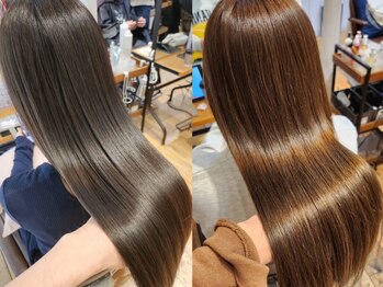 ガーランド (Garland)の写真/水素を使った今ある毛髪化学の中で最も頭皮と髪に優しいノンダメージ水素髪質改善ストレートがおすすめ☆