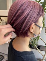 グーフィートーキョー 銀座(Goofy Tokyo)&nbsp;Goofy銀座/逆インナーカラー/ピンクオンピンク/ショート/東京