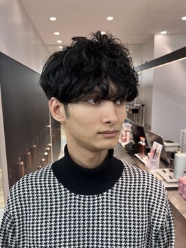 ロンドシエル 横浜(Lond ciel) men's/波巻きツイストスパイラル/フェザーパーマ/外国人風パーマ