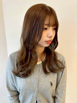 可愛い顔周りレイヤー×ピュアブラウン☆