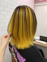 ループウエスト(LOOP WEST)&nbsp;アンブレラカラー×イエロー0107