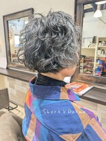 ラファンス イマザト(LaFENCE IMAZATO)&nbsp;パーマ×グレーヘアー