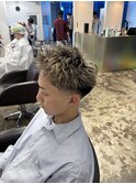 【MEN’S HAIR/サーフカール/刈り上げセンターパート/千葉】