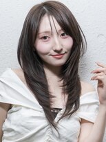 イリ 大阪(ili) レイヤーカット/ブリーチなし/ココアブラウン/髪質改善