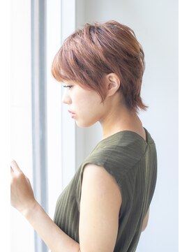 ハイレート ウニクス川越店(Hairate) 【Hairate本川越】ショートウルフカットスタイル