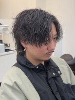 エス 新宿(es.)&nbsp;波巻きツイストスパイラル/シャドウパーマ[新宿/メンズ/men's]