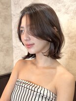 ロンド 銀座(Lond)&nbsp;☆春日☆ニュアンスウルフワンホンレイヤーダークブルーボブ45