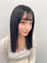 ロサ ファイブヘアー(Rosa..5Hair)&nbsp;黒髪×セミロング