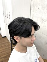 メルシー トータル ブランディング サロン(merci TOTAL BRANDING SALON)&nbsp;メンズセンターパート ツーブロック